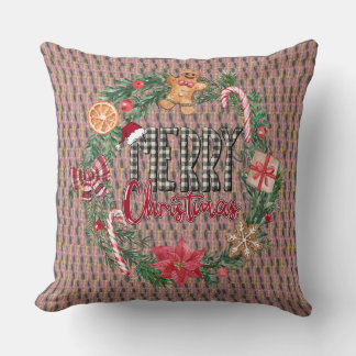 Merry Christmas Pillow Design