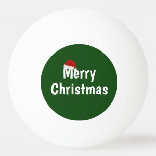 Merry Christmas Ping Pong Ball