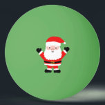 Merry Christmas ping pong balls for table tennis<br><div class="desc">Merry Christmas ping pong balls for table tennis game. Add a custom name or greeting. Cute gift idea for player and sports coach. Funny Santa Claus cartoon.</div>