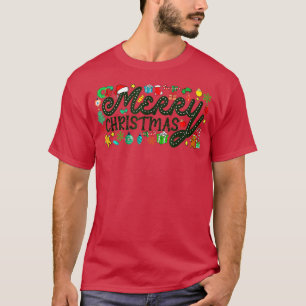 Merry Christmas PJS Gingerbread Santa Claus Matchi T-Shirt