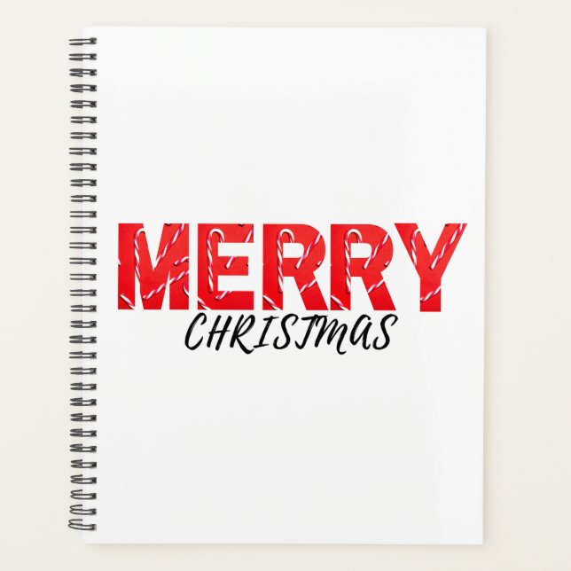 Merry Christmas       Planner (Front)