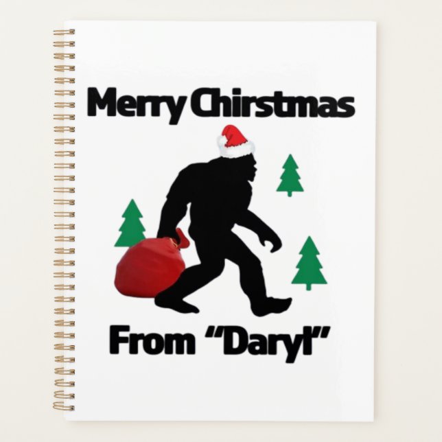 Merry Christmas  Planner (Front)