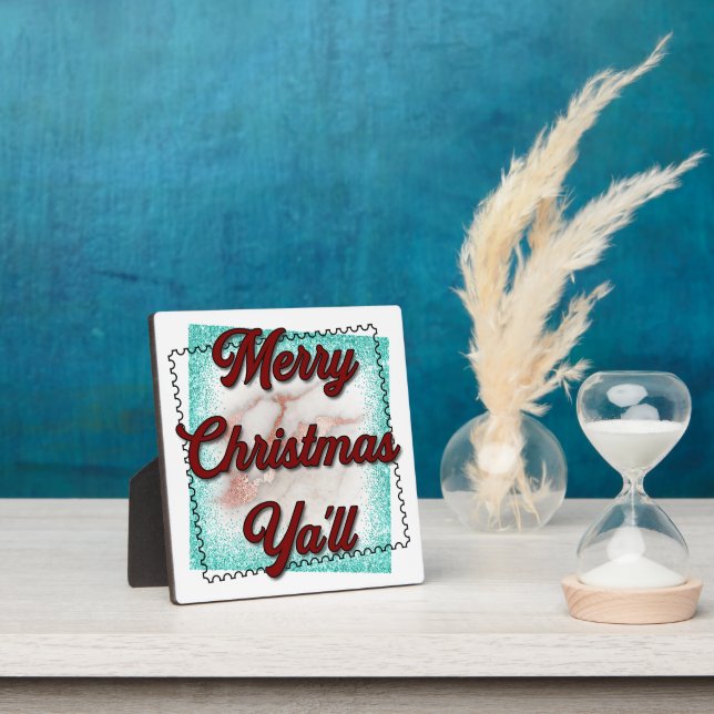 Merry Christmas Plaque (Insitu)