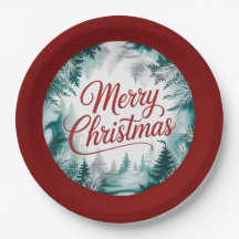 Merry Christmas Plate
