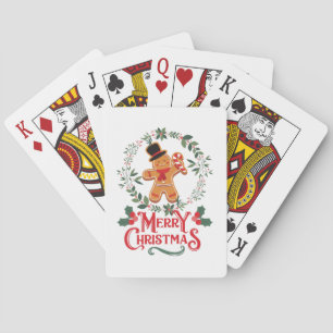 Merry Christmas Playing Cards