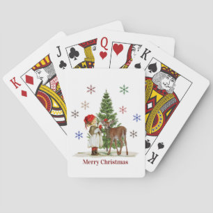 Merry Christmas Playing Cards
