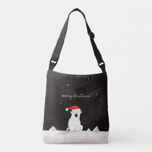 Merry Christmas Polar Bear! Crossbody Bag