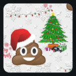 merry christmas poo emoji square sticker<br><div class="desc">"merry christmas poo emoji ", "merry christmas poop emoji ""christmas poo emoji", "christmas poop emoji", "santa claus poop", "santa claus poo", "santa poop", "funny Christmas" , "poop emoji""ugly Christmas"



poo emoji, , , ugly xmas, emoji, 



, merry christmas, merry xmas</div>