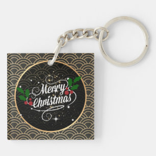 Merry Christmas, popular design Key Ring