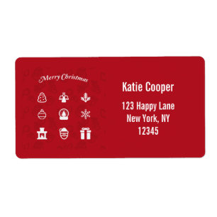 Merry Christmas Popular Icons set