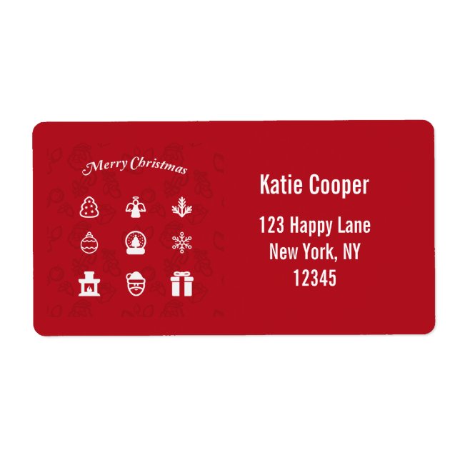 Merry Christmas Popular Icons set (Front)