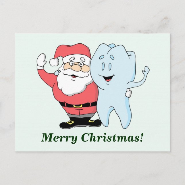 "Merry Christmas" Post Card (Front)