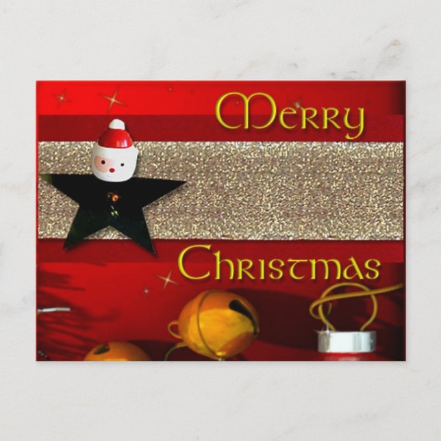 Merry Christmas Postcard (Front)