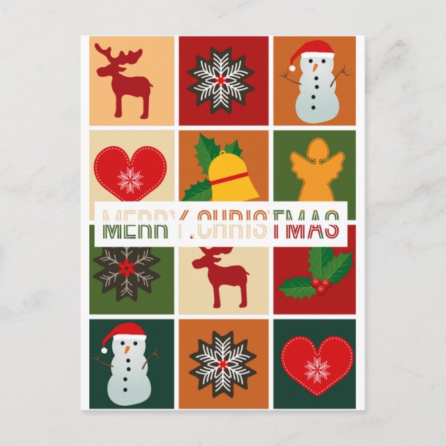 Merry christmas  postcard (Front)