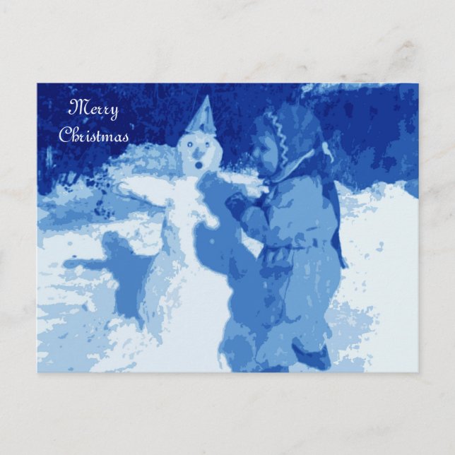 Merry Christmas Postcard (Front)