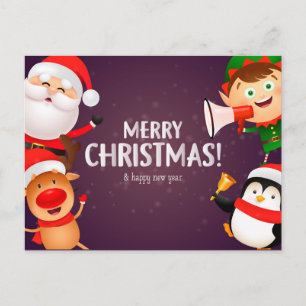 Merry Christmas Postcard