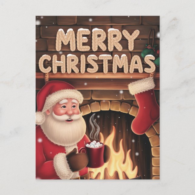 merry christmas postcard (Front)