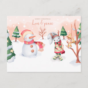 Merry Christmas Postcard