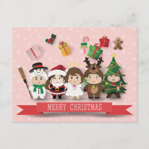Merry Christmas Postcard