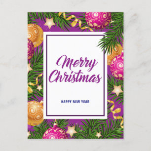 Merry Christmas Postcard