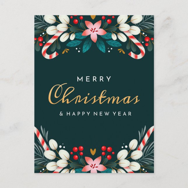 Merry Christmas Postcard (Front)