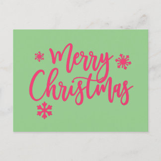 Merry Christmas Postcard