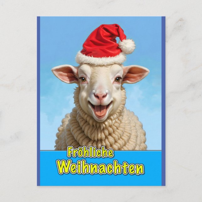 merry Christmas Postcard (Front)