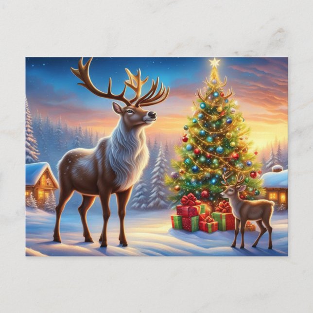 Merry Christmas Postcard (Front)