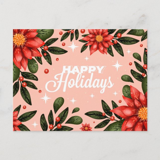 Merry Christmas Postcard (Front)