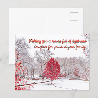 Merry Christmas Postcard