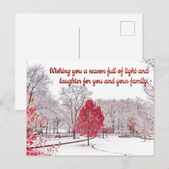 Merry Christmas Postcard (Front/Back)
