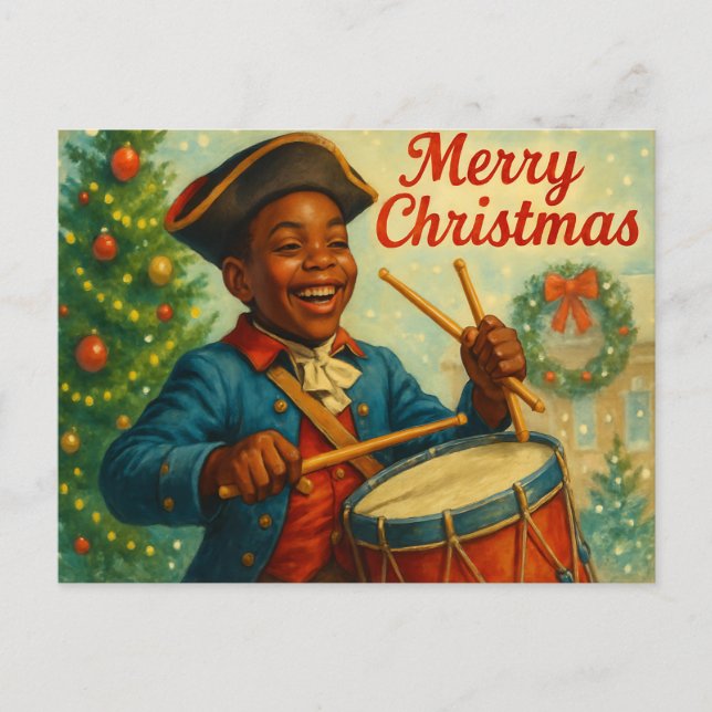 MERRY CHRISTMAS Postcard (Front)