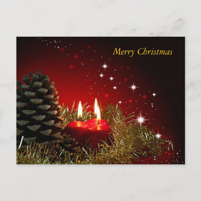 Merry Christmas postcard (Front)