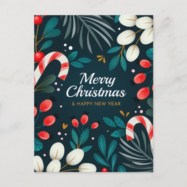 Merry Christmas Postcard (Front)