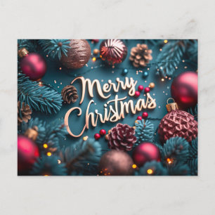 Merry Christmas Postcard