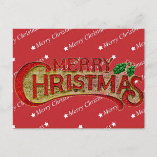 Merry Christmas Postcard