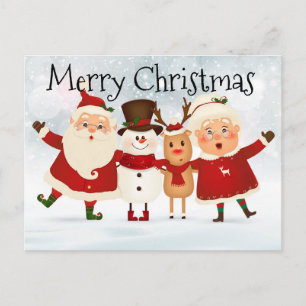 Merry Christmas Postcard