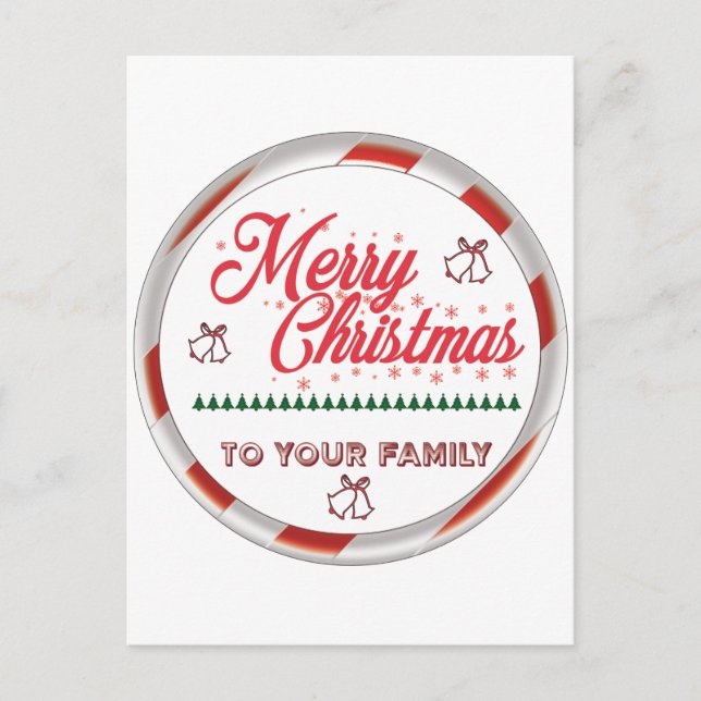 Merry christmas postcard (Front)