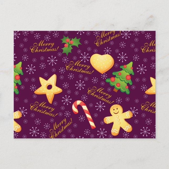 Merry Christmas Postcard (Front)