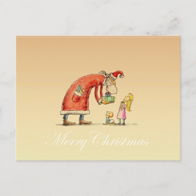 Merry Christmas Postcard (Front)