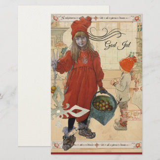 Merry Christmas Postcard Stationery