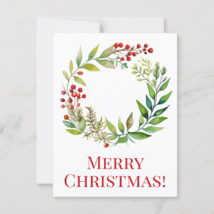 Merry Christmas postcards