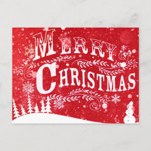 Merry Christmas Postcards 