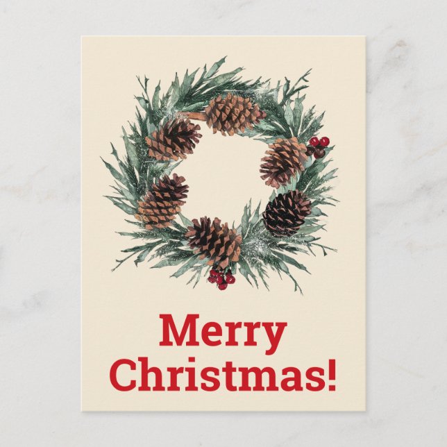 Merry Christmas postcards (Front)