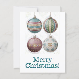 Merry Christmas postcards