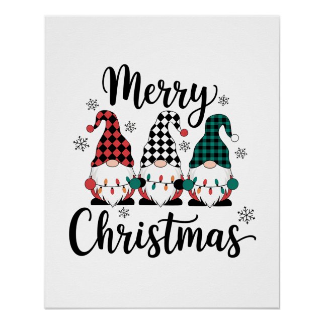 Merry Christmas Poster (Front)