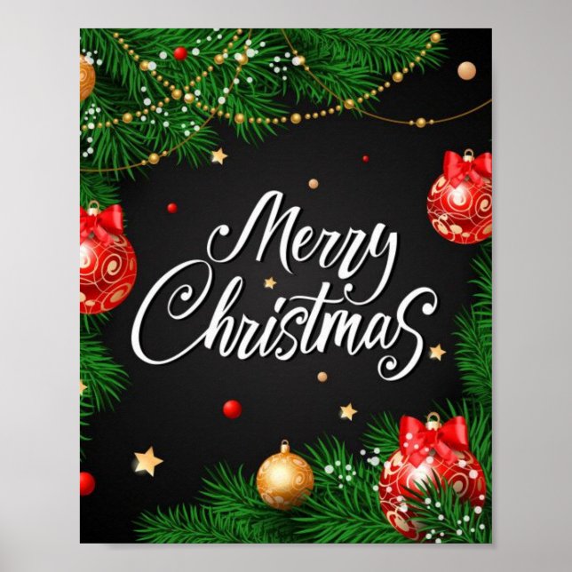 Merry Christmas poster  (Front)