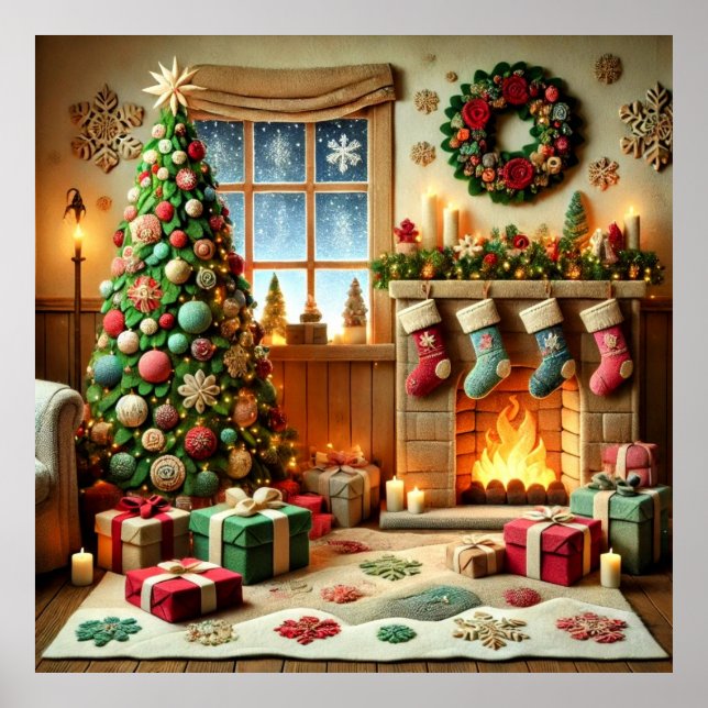 Merry Christmas Poster (Front)