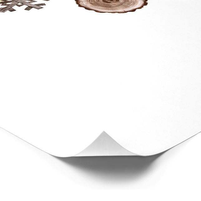 Merry Christmas Poster (Corner)