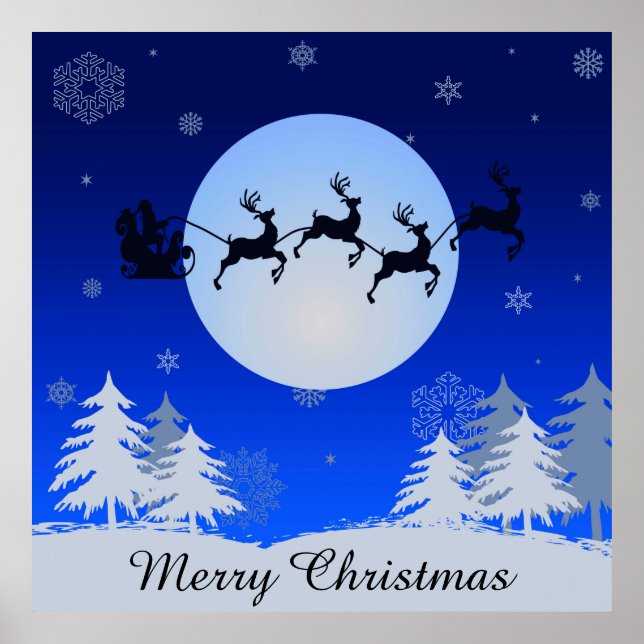 Merry Christmas Poster (Front)